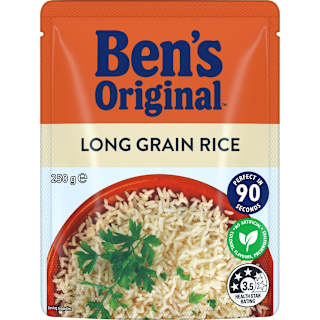 Ben's Original Long Grain Microwave Rice Pouch