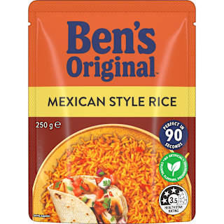 Ben's Original Mexican Style Microwave Rice Pouch