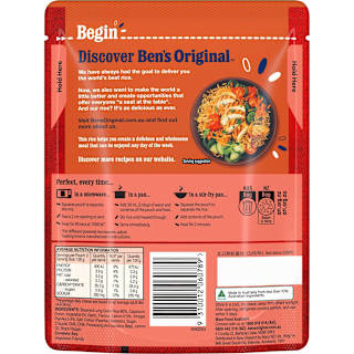 Ben's Original Taste of Takeaway PeriPeri Microwave Rice Pouch