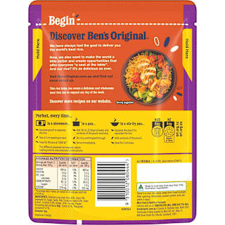 Ben's Originals Indian Style Spiced Microwave Rice Pouch