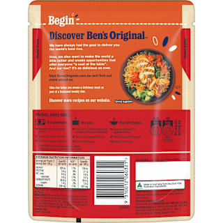 Ben's Originals Coconut Chilli and Lemongrass Microwave Rice Pouch