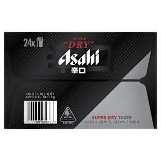 Asahi Super Dry 5% Cans