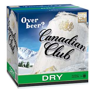 Canadian Club & Dry Bottle