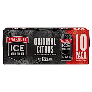 Smirnoff Ice Double Black Vodka Can