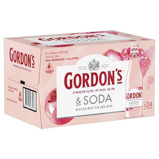 Gordon's Premium Pink Gin & Soda