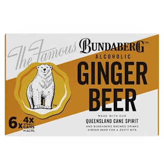 Bundaberg Alcoholic Ginger Beer 4%