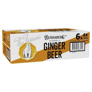 Bundaberg Alcoholic Ginger Beer 4%