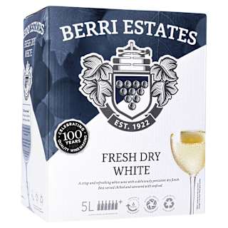 Berri Estates Fresh Dry White Cask 5L
