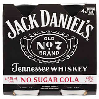 Jack Daniel's & No Sugar Cola