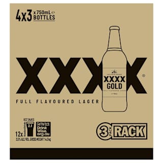 XXXX Gold Bottle