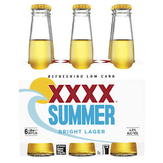 XXXX Summer Bright Lager Bottle