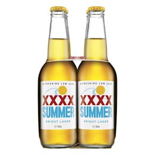 XXXX Summer Bright Lager Bottle