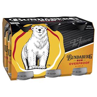 Bundaberg Overproof Rum & Cola