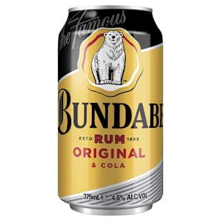 Bundaberg Original Rum & Cola Can