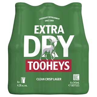 Tooheys Extra Dry Bottle