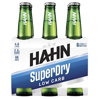 Hahn Super Dry 4.6 Bottle