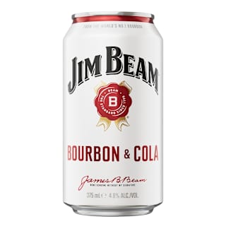 Jim Beam White & Cola Can