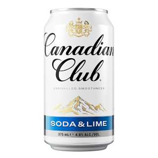 Canadian Club Soda & Lime Can