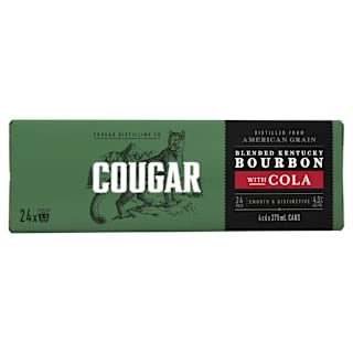Cougar Bourbon & Cola 4.5% Can