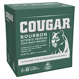 Cougar Bourbon 37.0 % 1.125L Bottle
