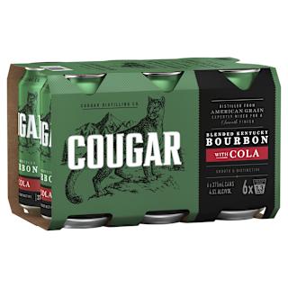 Cougar Bourbon & Cola 4.5% Can