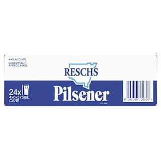 Reschs Pilsener Cans