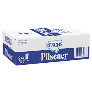 Reschs Pilsener Cans