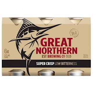 Great Northern Brewing Co. Super Crisp Lager Cans