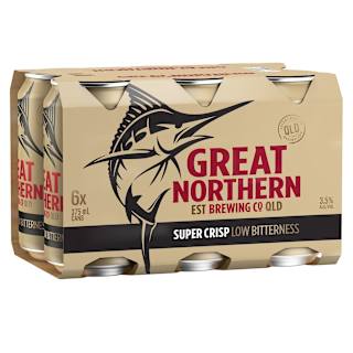 Great Northern Brewing Co. Super Crisp Lager Cans