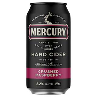 Mercury Hard Cider Crushed Raspberry 8.2% Can