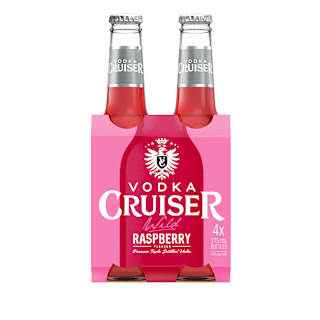 Vodka Cruiser Wild Raspberry 4.6% Bottle
