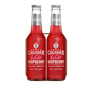 Vodka Cruiser Wild Raspberry 4.6% Bottle