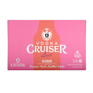 Vodka Cruiser Lush Guava 4.6% Bottle