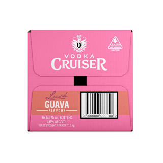 Vodka Cruiser Lush Guava 4.6% Bottle