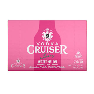 Vodka Cruiser Juicy Watermelon 4.6% Bottle