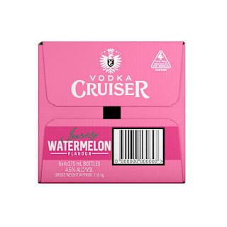 Vodka Cruiser Juicy Watermelon 4.6% Bottle