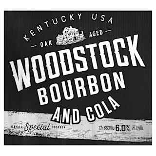 Woodstock Bourbon & Cola 6.0% 660ml Bottle