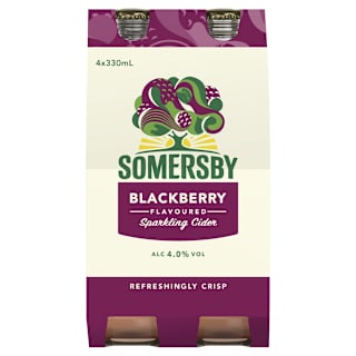 Somersby Blackberry Flavoured Cider 4.0% Bottle