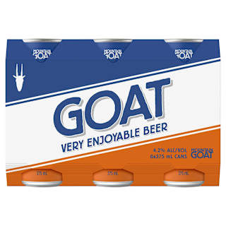 Mountain Goat GOAT Very Enjoyable Beer Can