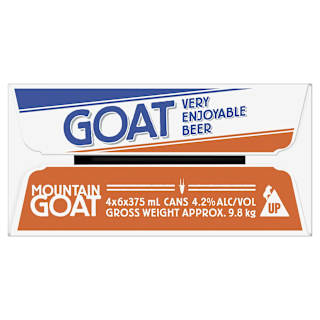 Mountain Goat Very Enjoyable Beer Cans
