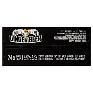 Brookvale Union Ginger Beer 4.0% Can