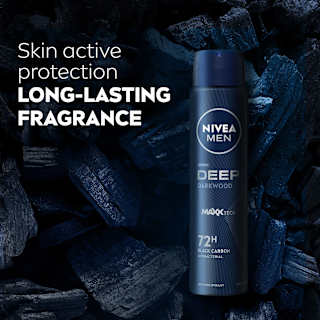 NIVEA MEN Deep Darkwood Anti-Perspirant Aerosol Deodorant
