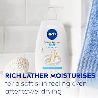 NIVEA Rich Moisture Creme Soft with Almond Oil Body Wash