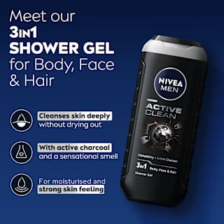 NIVEA Men Active Clean Shower Gel