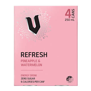 V Refresh Pineapple and Watermelon Energy Drink