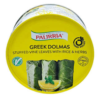 Palirria Stuffed Vine Leaves with Rice