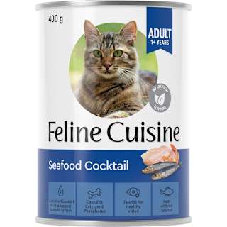 Feline Cuisine Seafood Cocktail Can