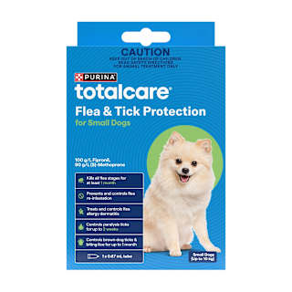 Purina Total Care Flea Treatment Flea Tick Control Plus Small Dog