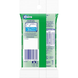 Extra White Spearmint Chewing Gum Sugar Free