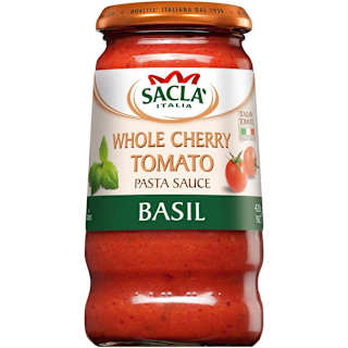 Sacla Pasta Sauce Basil Cherry Tomato Pasta Sauce